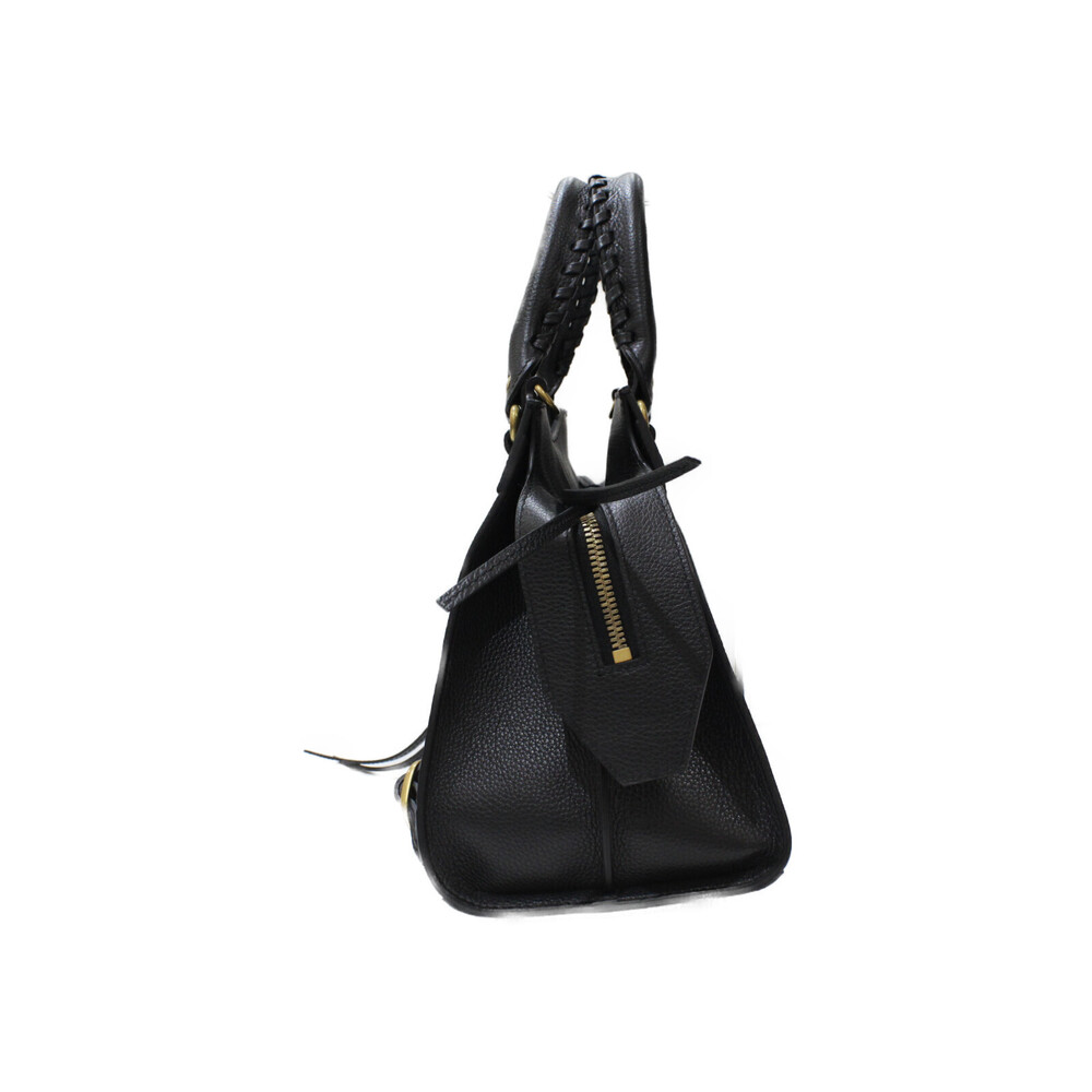 BALENCIAGA Neo Classic City Shoulder Leather Black Handbag Shoulder Bag strap - Picture 2 of 7
